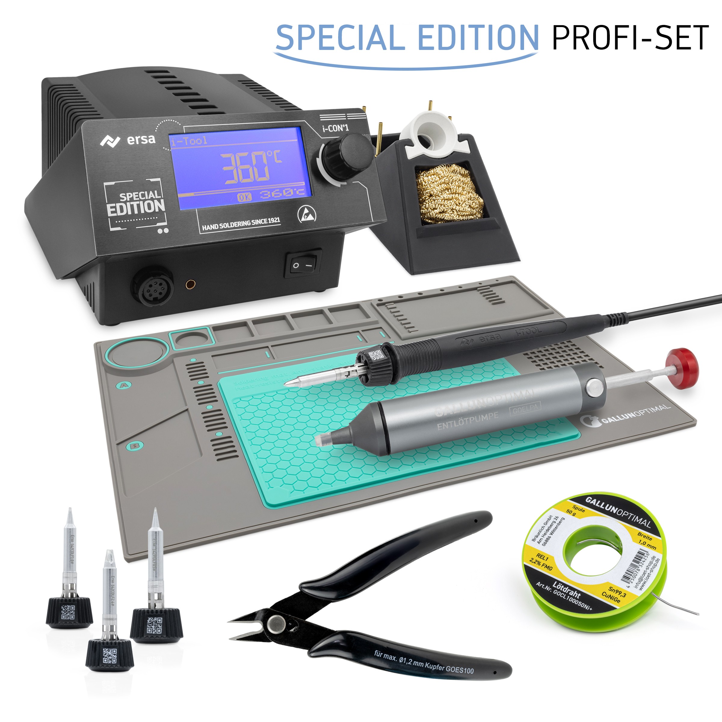 ERSA i-CON1 MK2 ESD Profi-Lötstation, Special Edition -